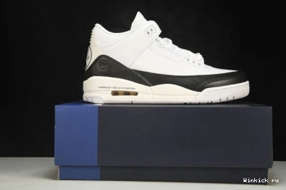 BLACK JORDAN WHITE AIR 3 FRAGMENT 1001